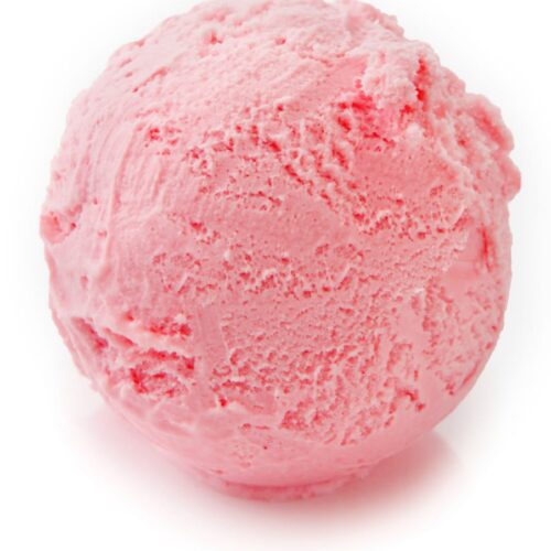 helado de fresa