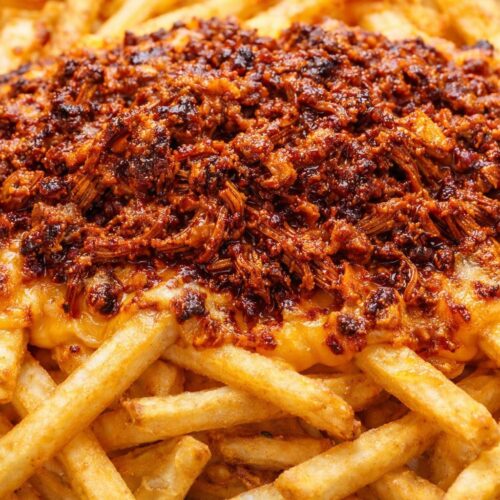BBQ PULED FRIES